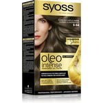 Vopsea de par permanenta fara amoniac  Color Oleo Intense - 5-54 Saten Deschis Cenusiu - 115 ml, Syoss