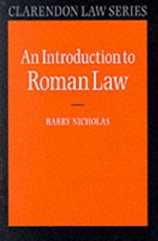 Introduction to Roman Law, Paperback - Ernest Metzger