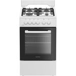Aragaz Arctic AGM6600L, Gaz, 4 arzatoare, Alb
