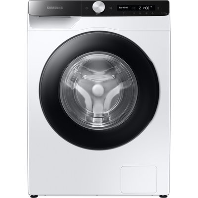 Masina de spalat rufe Samsung WW80T504DAEAS7, 8 kg, 1400 rpm, Clasa A, AI Control, Steam, Eco Bubble, Drum Clean, Motor Digital Inverter, Wifi, AI Energy, Smart Control, Alb