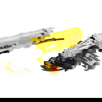 Dewalt Polizor unghiular mic DeWALT DWE4233-QS cu clapeta de siguranta, 125 mm, Putere 1400W, Viteza 11500rpm, Greutate 2.2kg, Dewalt