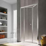 Sistem usa pliabila pentru dus in nisa Glass Isy IJ, 90cm, Glass