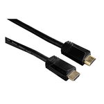 Cablu HDMI la HDMI, UltraHD, cu transmisie High Speed, 300Mhz/10.2Gbps, Ethernet 100Mbit/s, conectori platinati cu aur, 10m, Hama, Negru