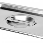 GASTRONORM CONTAINER COVER STAINLESS STEEL GN 1 3, YATO