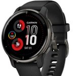 Smartwatch Garmin Venu 2 Plus, Black/Slate