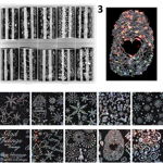 Set 10 folii transfer modele de Craciun 03, 