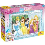 Puzzle 2 in 1 Lisciani Disney Princess, Plus, 108 piese, Lisciani