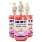 Sapun lichid antibacterian k-sept 500ml cu pompita, K-SEPT