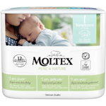 Moltex Pure & Nature Newborn Size 1 scutece ECO de unică folosință 2 - 5 kg 22 buc, Moltex