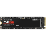 Samsung SSD 2TB M.2 PCIEx4 PCI Gen4.0 990 Pro without Heatsink 1200 TBW 5 yrs, SAMSUNG