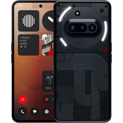 Telefon mobil Nothing Phone (3a), 256GB, 12GB RAM, 5G, Black
