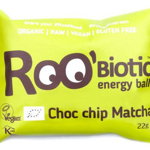 ROObiotic energy ball ciocolata si matcha bio 22g
