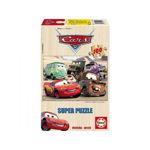 Puzzle din lemn Educa - Disney Cars, 100 piese (13139), Educa