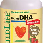 Pure DHA (gust de fructe) - 90 capsule gelatinoase moi masticabile - ChildLife Essentials