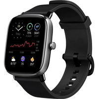 Ceas activity tracker Huami Amazfit GTS 2 mini, Bluetooth 5.0, Waterproof 5 ATM, senzor SpO2 (Meteor Black), Huami