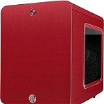 Carcasa PC Raijintek Metis Plus Red (0R200056) , 2 Sloturi , Mini Tower , Mini ITX, Raijintek