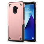 Husa compatibila cu Samsung A6 Plus-2018, Carcasa silicon in relief, Desen cu Fluture, Negru