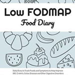 Low FODMAP Food Diary: Daily Diary to Track Foods and Symptoms to Help Improve IBS