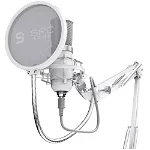 SPC Gear SM950 Onyx White, microfon (alb, USB)