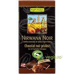 Ciocolata Neagra Nirwana cu Praline si 55% Cacao Vegana Ecologica/Bio 100g, RAPUNZEL