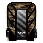 HDD extern ADATA, 2 TB, 2.5 inch, USB 3.0, model camuflaj Negru/Verde