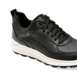Pantofi GEOX negri, D3626D, din piele naturala, Geox