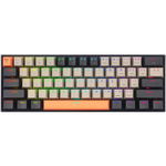 Tastatura Redragon Bluetooth si cu fir gaming mecanica Draconic Pro RGB Neagra