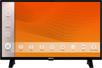 Televizor LED Horizon 32HL6300F, 80 cm, Full HD, CI+, HDMI, USB, Negru