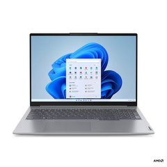 Laptop Lenovo ThinkBook 16 G6 ABP, AMD Ryzen 5 7530U, 16inch, RAM 16GB, SSD 512GB, AMD Radeon Graphics, No OS, Arctic Grey