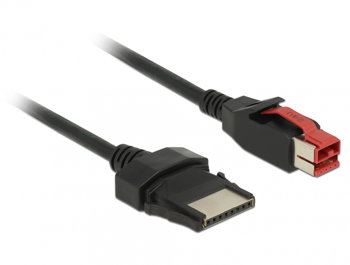 Cablu PoweredUSB 24 V la 8 pini 5m pentru POS/terminale, Delock 85481, Delock