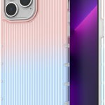 Husa Ombre Protect pentru iPhone 13 Pro blindata roz si albastra, ForIT