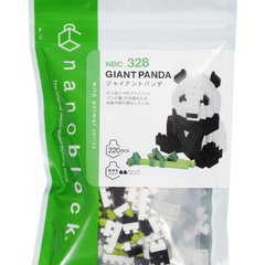Bandai Nanoblock Animal Giant Panda Building Block (nbc328), Bandai Namco