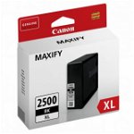 Cartus cerneala Canon PGI2500XLB, black, Dual Resistant High Density, capacitate 70.9ml / 2500 pagini,pentru Canon Maxify IB4050, MB5050, MB5350, Canon