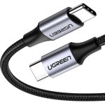 Cablu Date Usb C - Type C Ugreen US261 5A 1m Gri, UGREEN