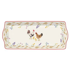 Tava servire, portelan, 35x15cm, "Christmas Eve" - Nuova R2S, R2S