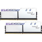 Memorie G.Skill Trident Z Royal, DDR4, 2x8GB, 4600 MHz, CL 18 Argintiu