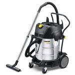 NT 75/2 Tact2 Me umed-uscat, 2760 W, 254 mbar, 75 l, rezervor inox, Karcher