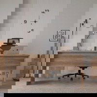 Birou, Hanah Home, Rms-320-Tt-1, 160x75x144 cm, Nuc deschis, Adore