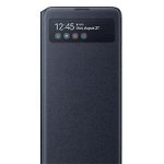 Husa S View Wallet pentru SAMSUNG Galaxy Note 10 Lite, EF-EN770PBEGEU, negru