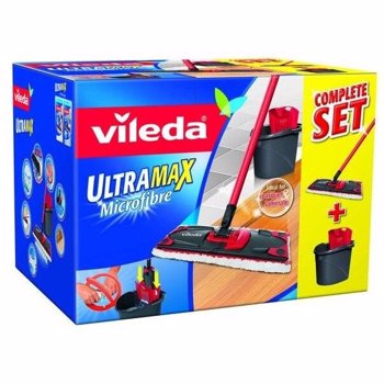 Set mop plat si galeata Vileda F1438V Ultramax
