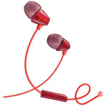 TCL In-ear Wired Headset  Frequency of response: 10-22K  Sensitivity: 105 dB  Driver Size: 8.6mm  Impedence: 16 Ohm  Acoustic system: closed  Max power input: 20mW  Connectivity type: 3.5mm jack  Color Sunset Orange