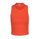 Top crop portocaliu Miss Selfridge, Miss Selfridge