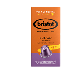 Bristot Lungo Americano 10 capsule compatibile Nespresso, Bristot