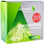 Resveratrol 50mg 30 capsule 1+1 Cadou, Adams Vision