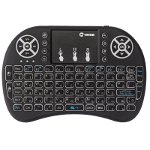 Tastatura Iluminata Wireless Techstar® i8, Air Mouse, cu Touchpad, pentru TV Box si Mini PC, Android TV, Smart TV, PC, Laptop