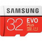 Card de Memorie Samsung Micro-SDHC EVO Plus 32GB Class 10 UHS-I cu Adaptor SD, Samsung