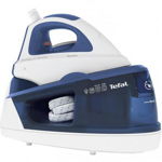 Statie de calcat Tefal Maxi Purely & Simply SV5030, Talpa Ceramica, 2200 W, 1.2 l, 100 g/min, Alb/Albastru