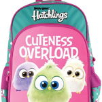 Ghiozdan clasa 0 Pigna Angry Birds Hatchlings roz-turcoaz ABRS1842-1 ABRS1842-1