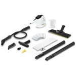 Karcher Aparat de curatat cu aburi, Karcher, 1200W, Cablu 4 m, 200 ml, Alb/Negru, Karcher