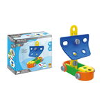 Set de constructie Build Technic Constructor Barca 22 piese, 